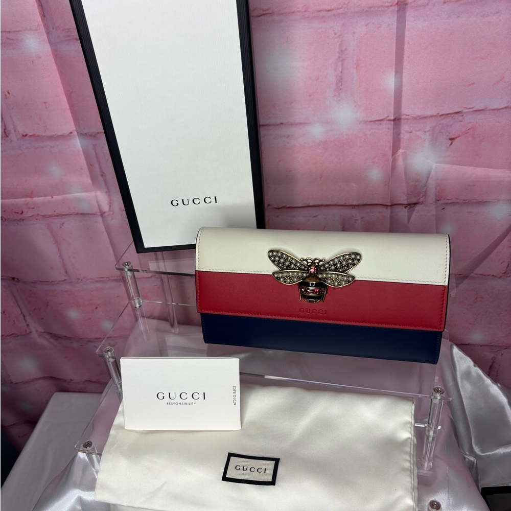 Authentic Gucci Queen Margaret Shoulder bag and Matching Wallet - Picture 3 of 9